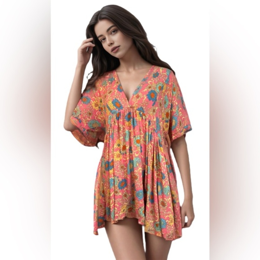 O'Neill Rosemary Belize Short Sleeve Dress